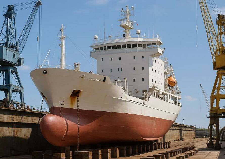 How Does Dry Docking Support Ensure Vessel Safety?