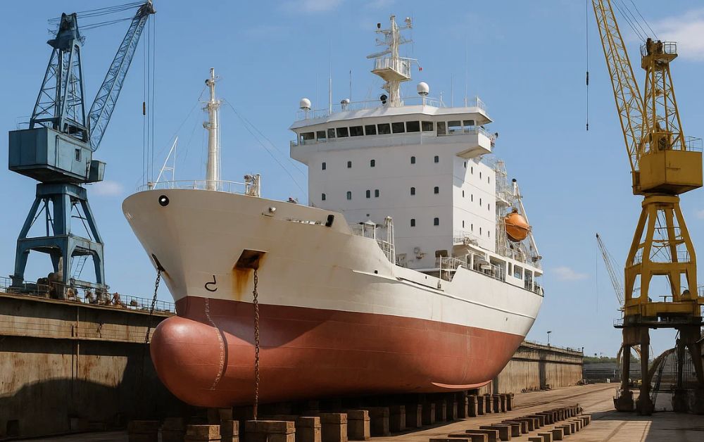 How Does Dry Docking Support Ensure Vessel Safety?